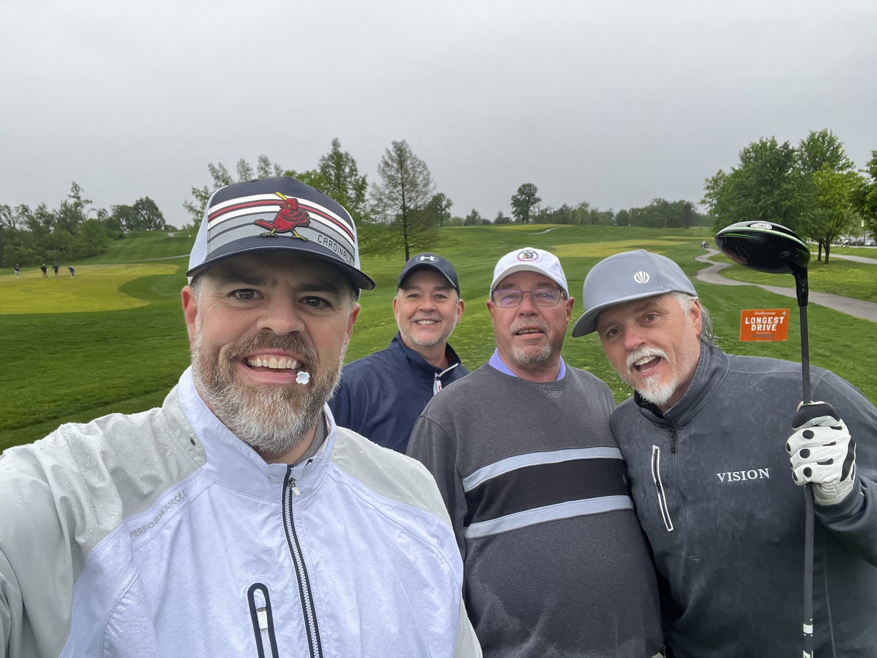 VISION team members supporting the Camp Braveways golf event