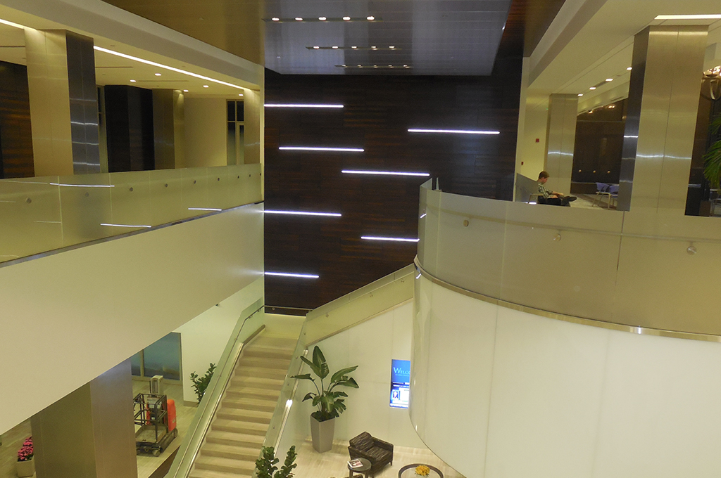 Completed Stifel Financial lobby renovation