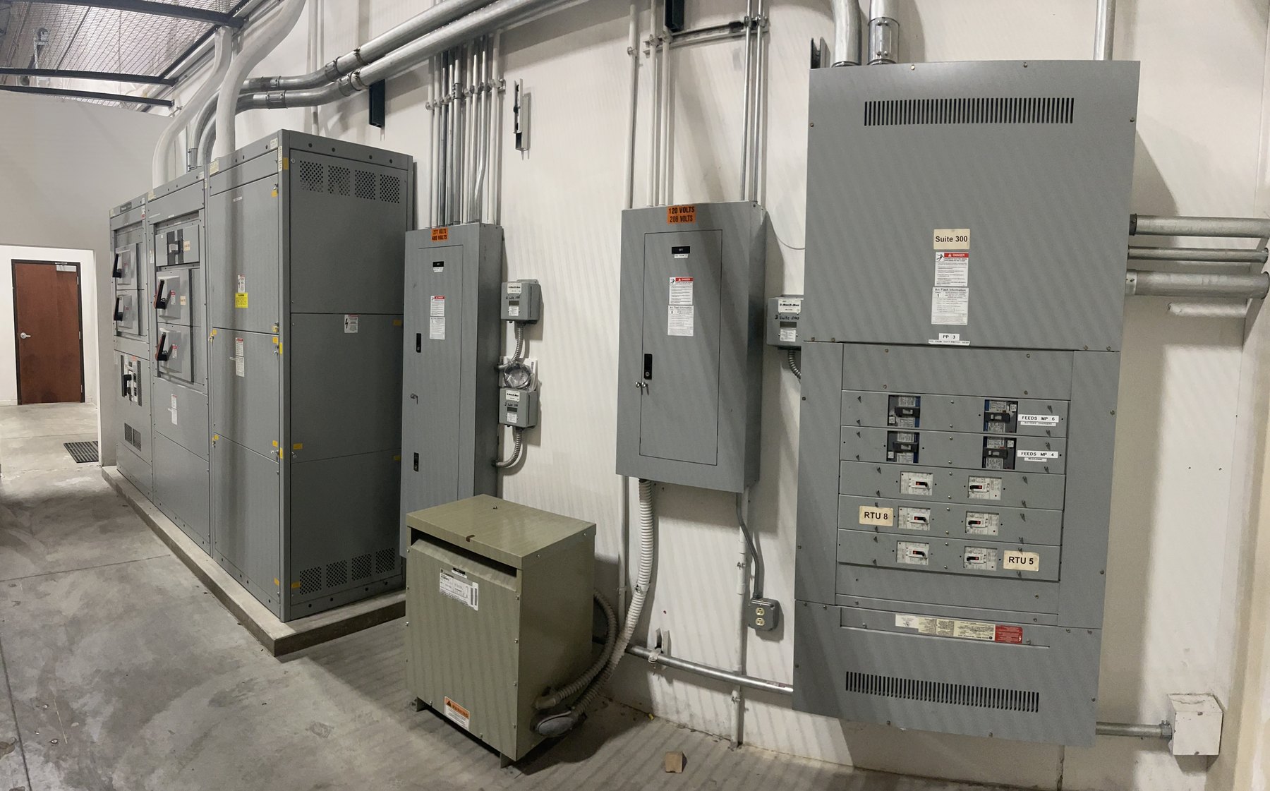 Commercial electrical switchgear supported by the VISION service team